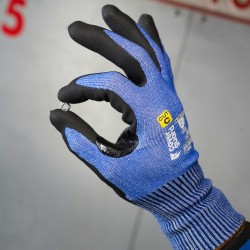 gant de protection bleu