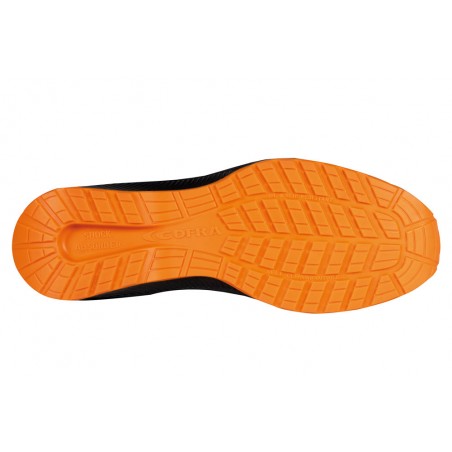chaussure de travail orange