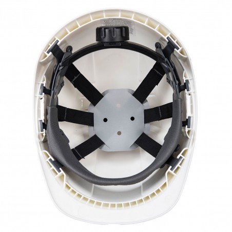 casque travail blanc