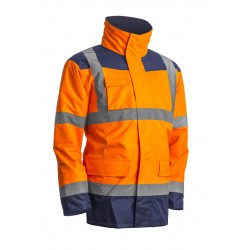 veste haute visibilité orange