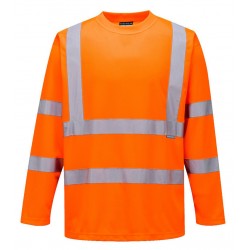 T-shirt HI-VIS ML - Orange